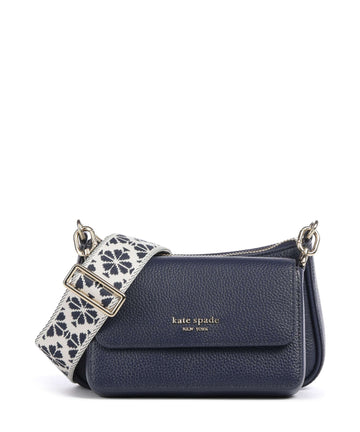 Kate Spade New York Double Up Torba przez ramię parisian navy