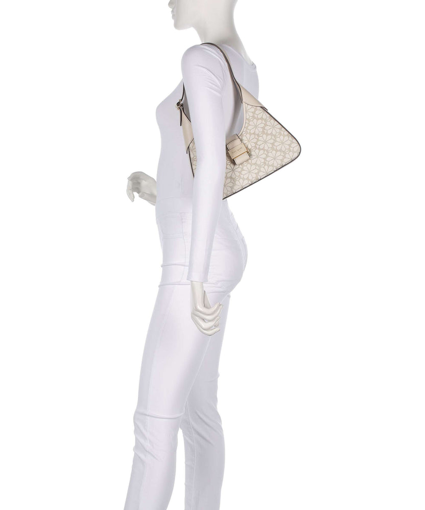 Kate Spade New York Spade Flower Jacquard Shoulder bag natural/multicolour