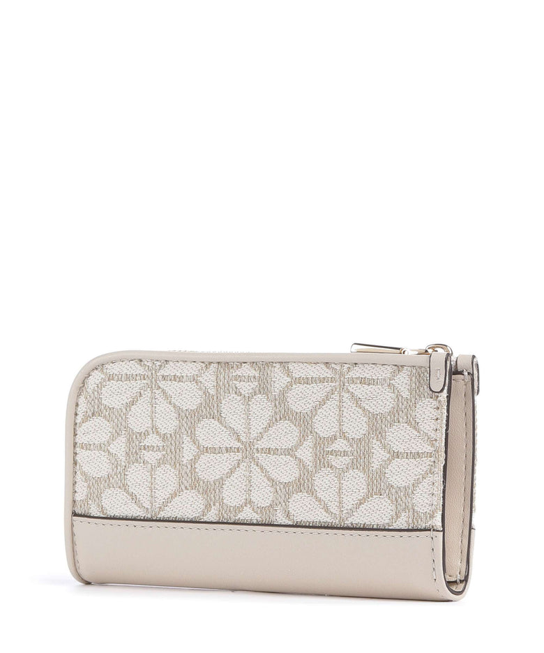 Kate Spade New York Spade Flower Devin Jacquard Credit card holder natural/multicolour