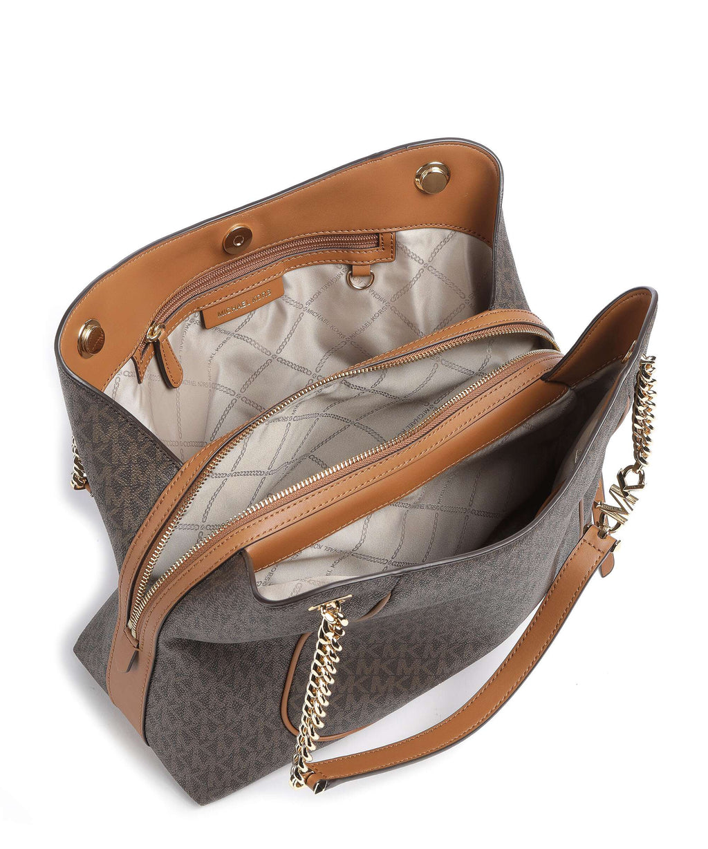 Michael Kors Piper Hobo bag brown/acorn