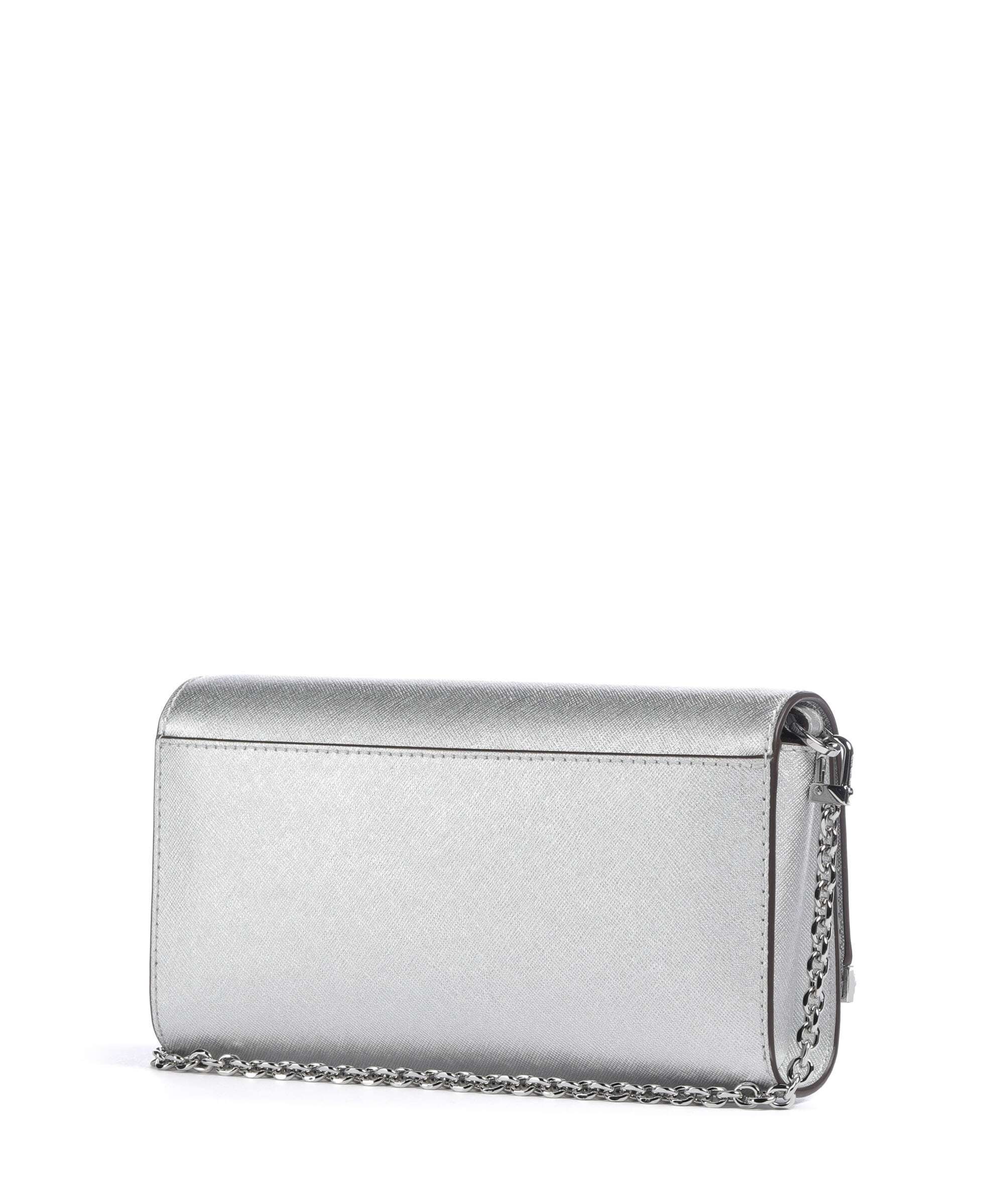 Michael Kors Mona Crossbody bag silver
