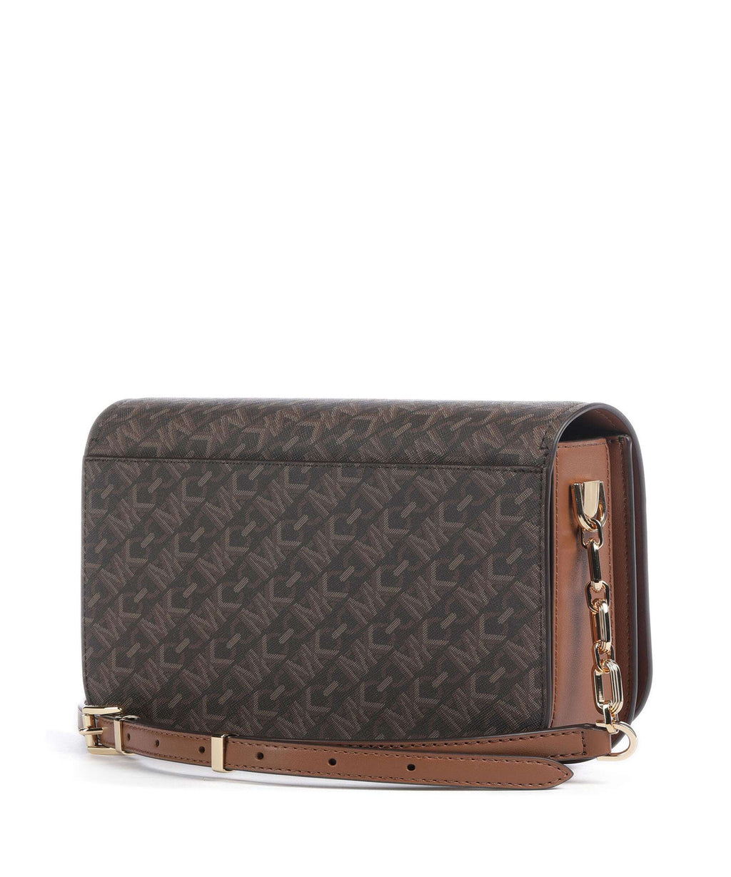Michael Kors Delancey Crossbody bag brown