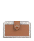 Michael Kors MK Charm Wallet vanilla/acorn