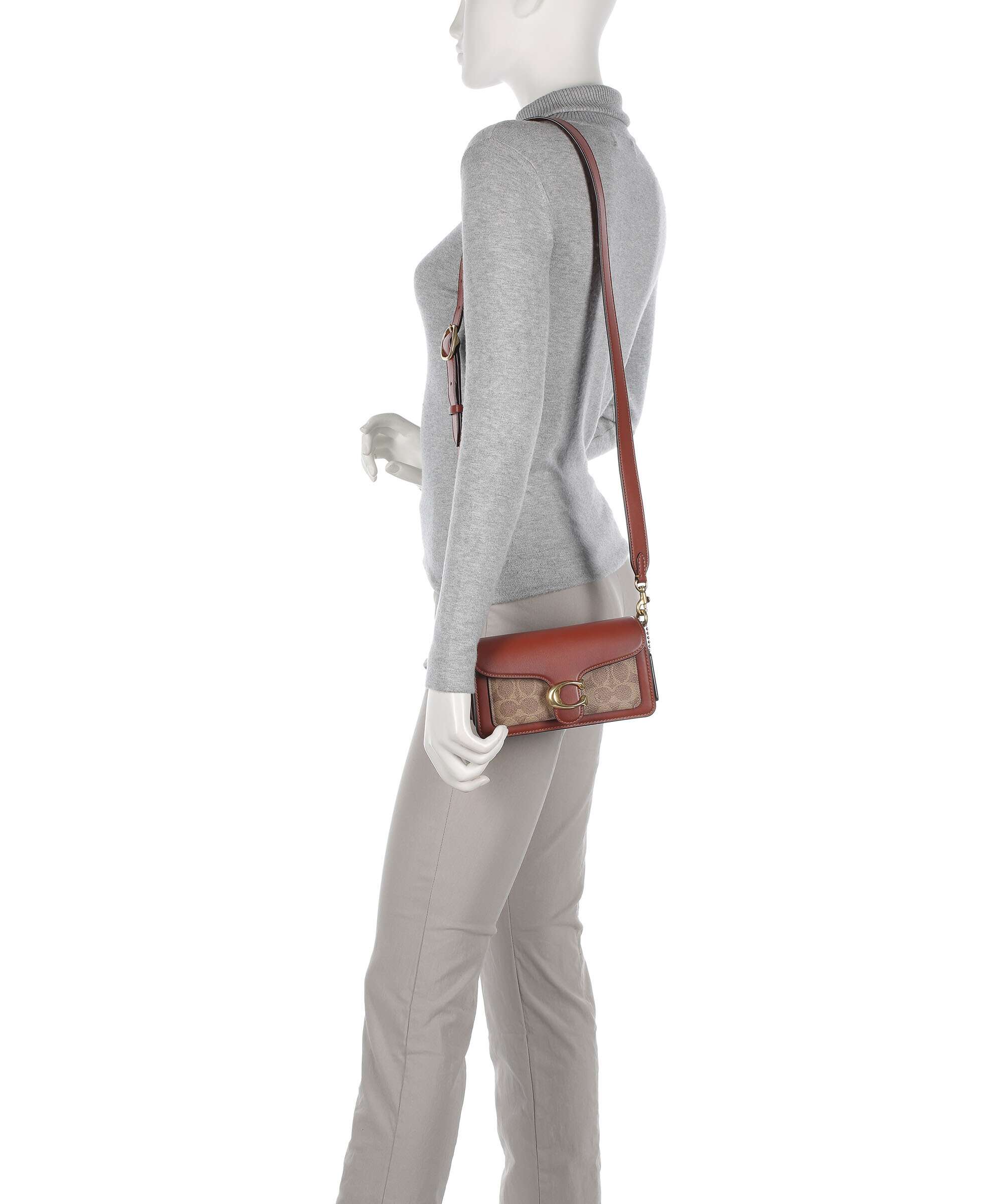 Coach Tabby 20 Crossbody bag tan rust