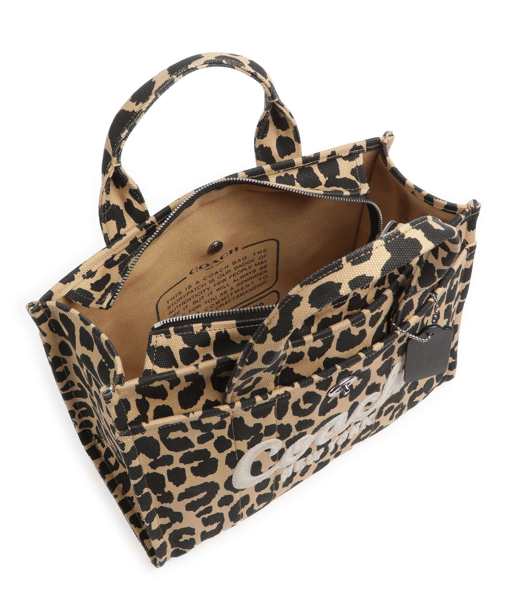 Coach Cargo Handbag leopard