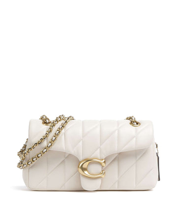 Coach Tabby Quilted 26 Torba na ramię chalk