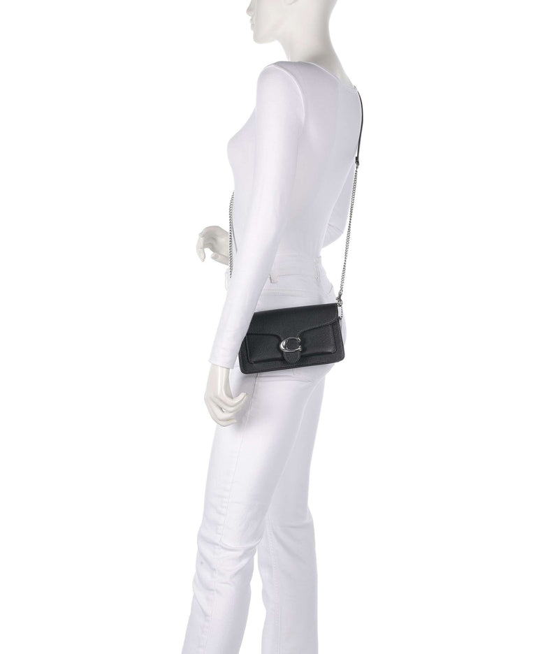 Coach Tabby Chain Crossbody bag black