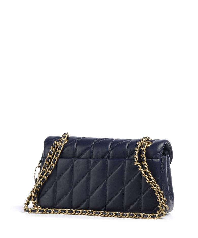 Coach Tabby Quilted 26 Shoulder bag dark navy