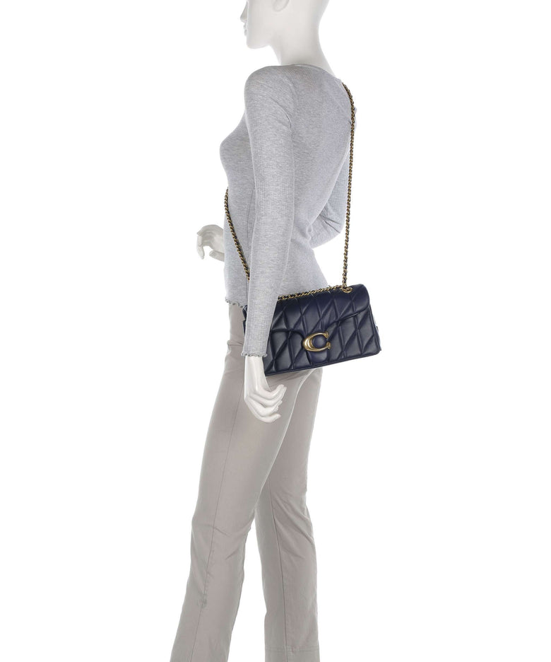 Coach Tabby Quilted 26 Shoulder bag dark navy