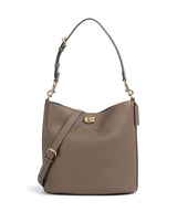 Coach Willow Soft Torebka worek dark stone