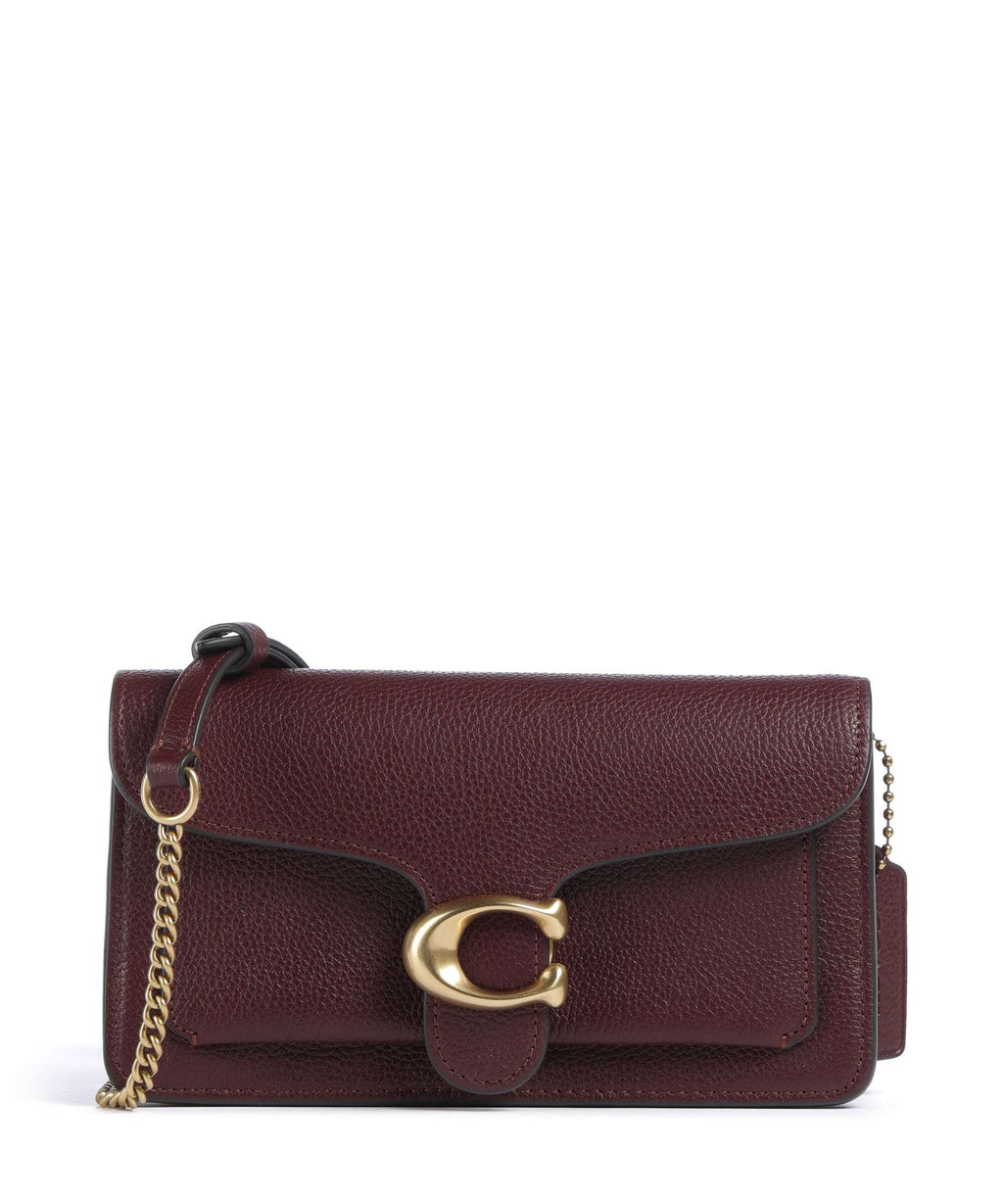 Coach Tabby Chain Crossbody bag merlot