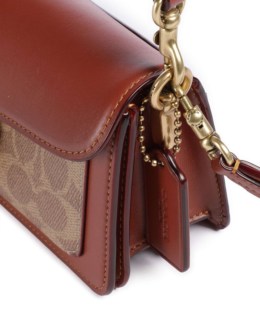 Coach Tabby 20 Shoulder bag tan rust