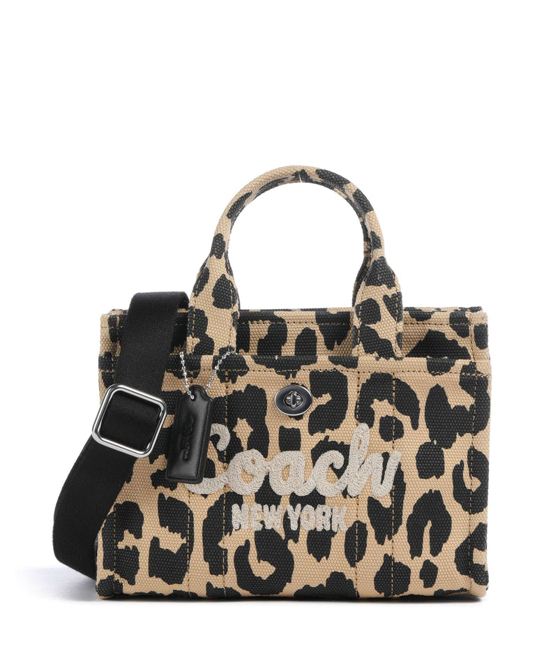 Coach Cargo Leopard Print 20 Crossbody bag black/multicolour