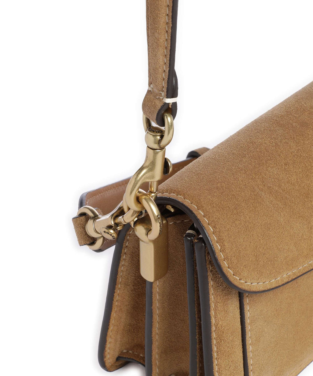 Coach Tabby Suede 20 Shoulder bag sand