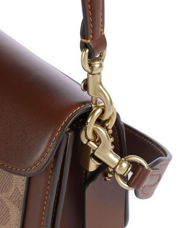 Coach Tabby 20 Shoulder bag tan brown