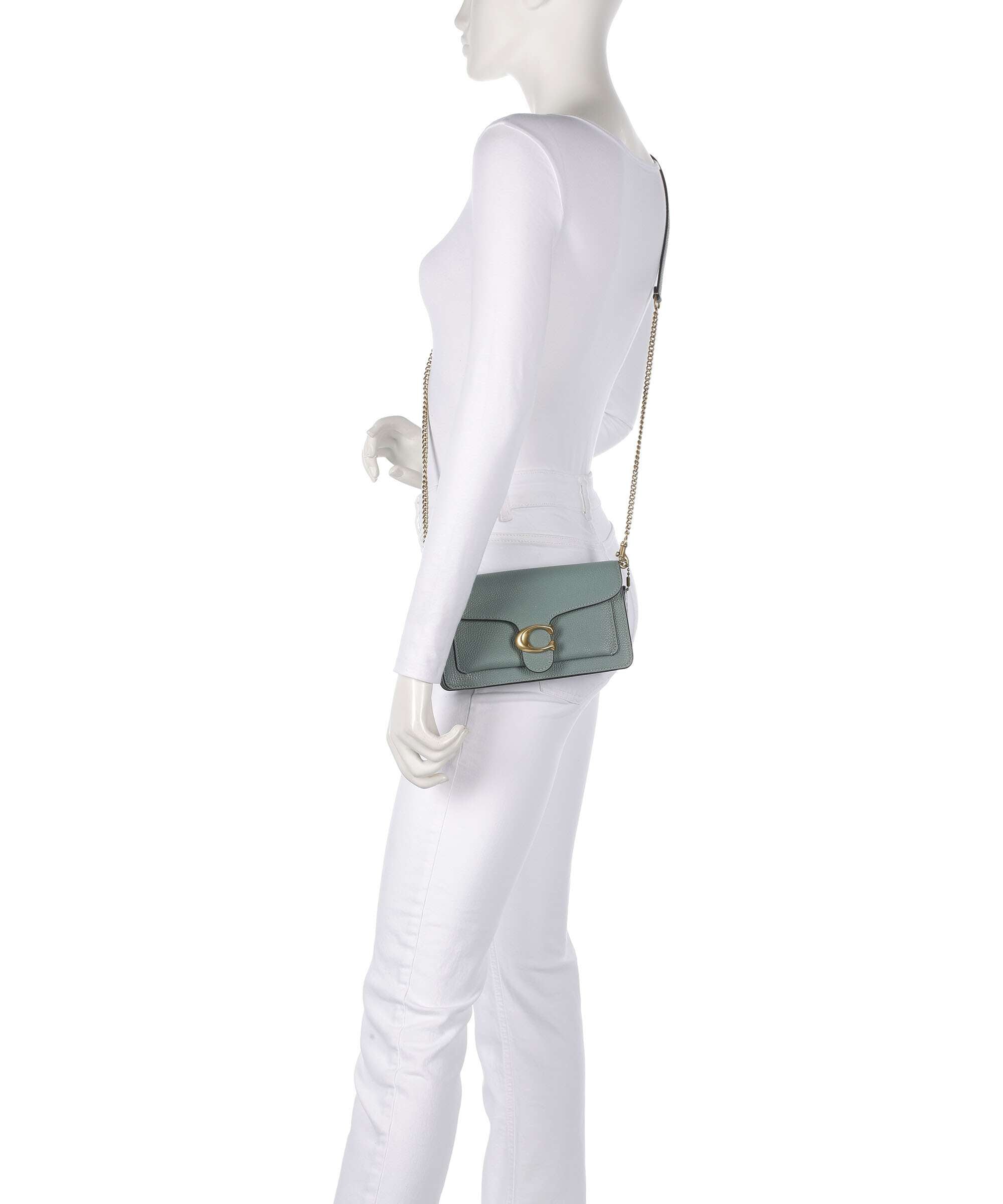 Coach Tabby Chain Crossbody bag sage