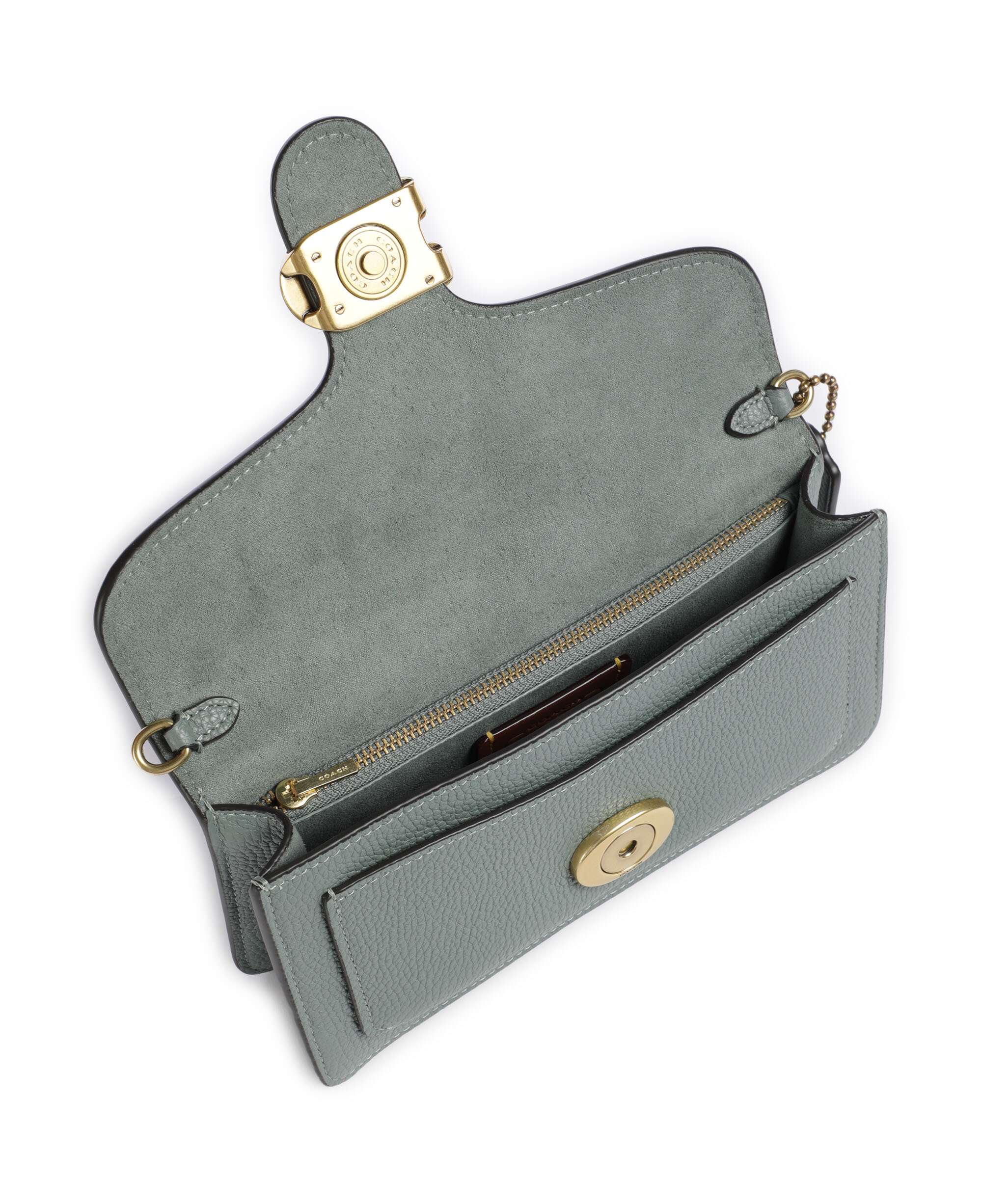 Coach Tabby Chain Crossbody bag sage