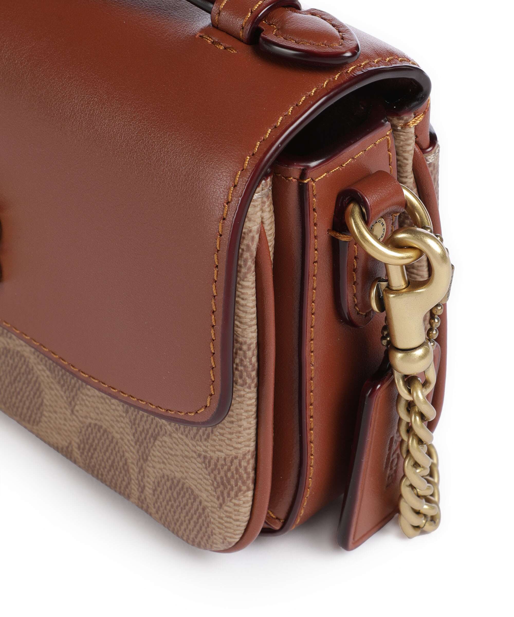 Coach Cassie 17 Crossbody bag tan caramel