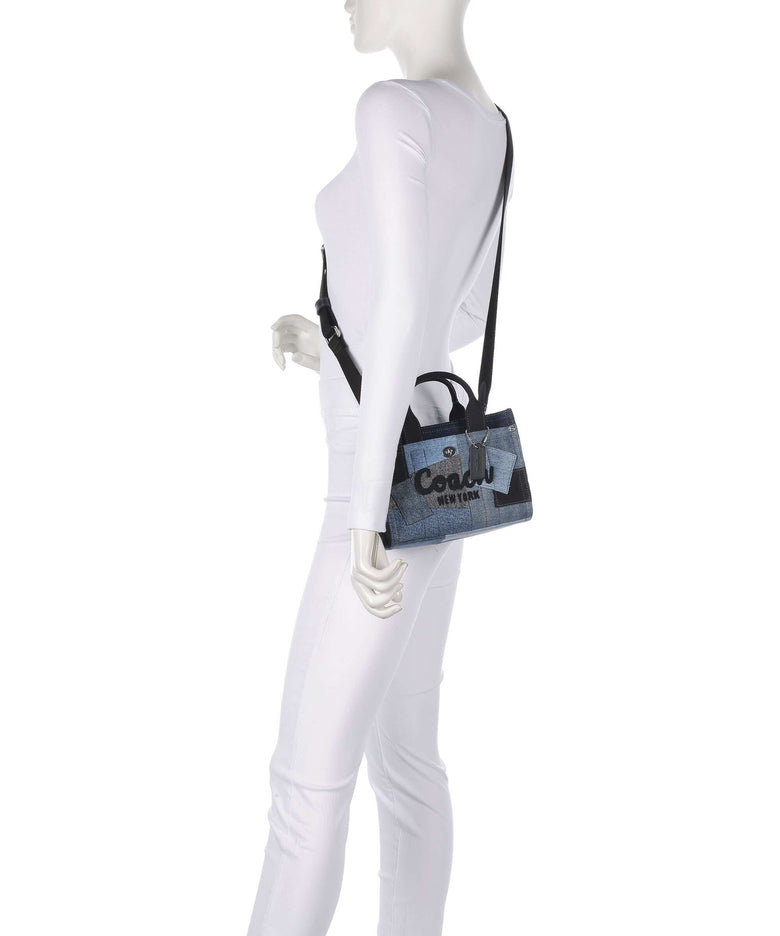 Coach Cargo Patchwork 20 Handbag denim/multicolour