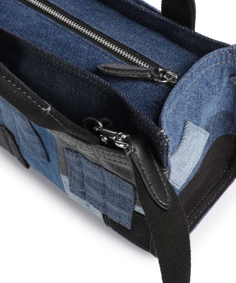 Coach Cargo Patchwork 20 Handbag denim/multicolour