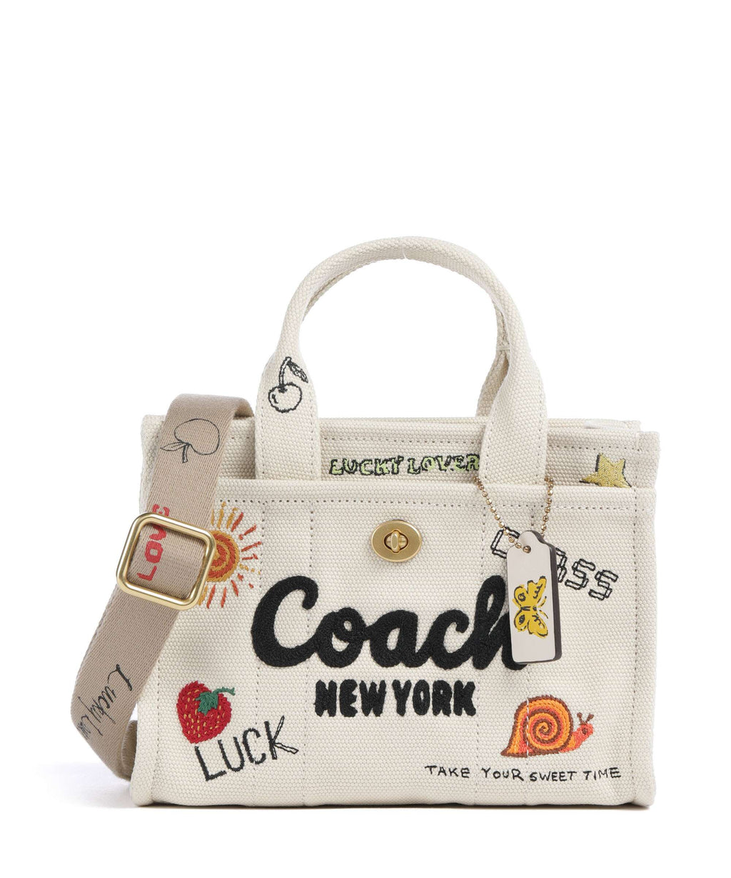Coach Cargo Sketch Print 20 Handbag natural/multicolour