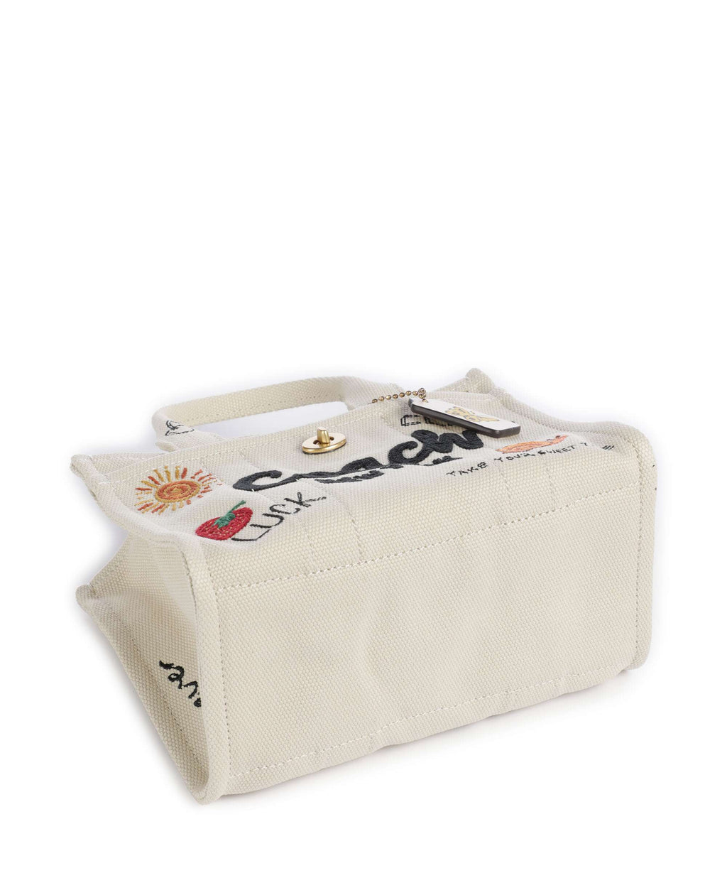 Coach Cargo Sketch Print 20 Handbag natural/multicolour