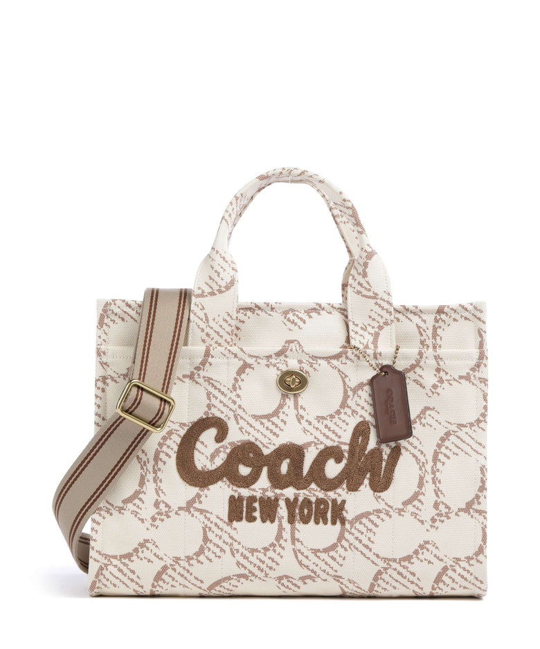 Coach Cargo Signature Handbag natural/multicolour