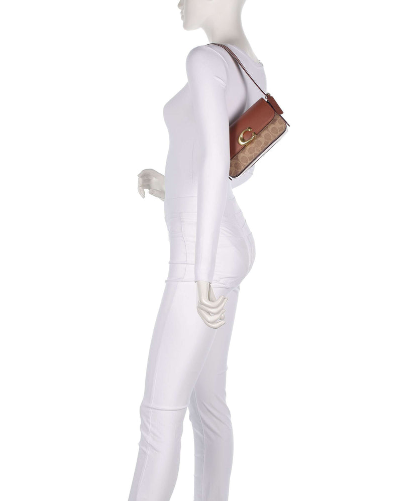 Coach Zoe Signature Shoulder bag tan caramel