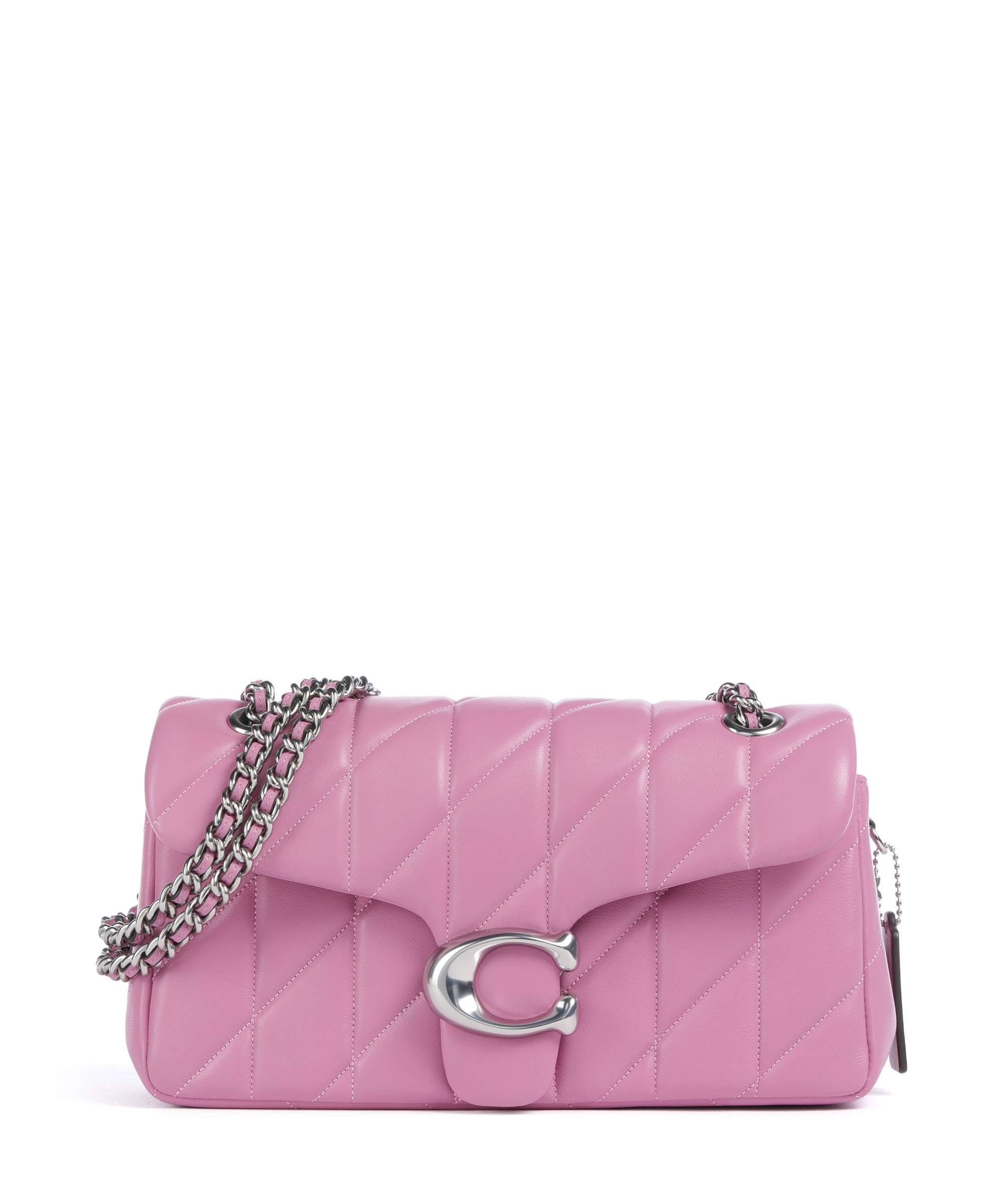 Coach Tabby Quilted 26 Shoulder bag fuchsia