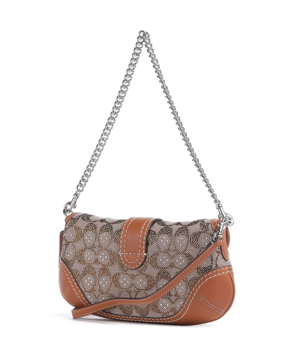 Coach Soho Crystal Jacquard 25 Shoulder bag burnished amber