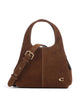 Coach Lana Suede 23 Torebka warm brown