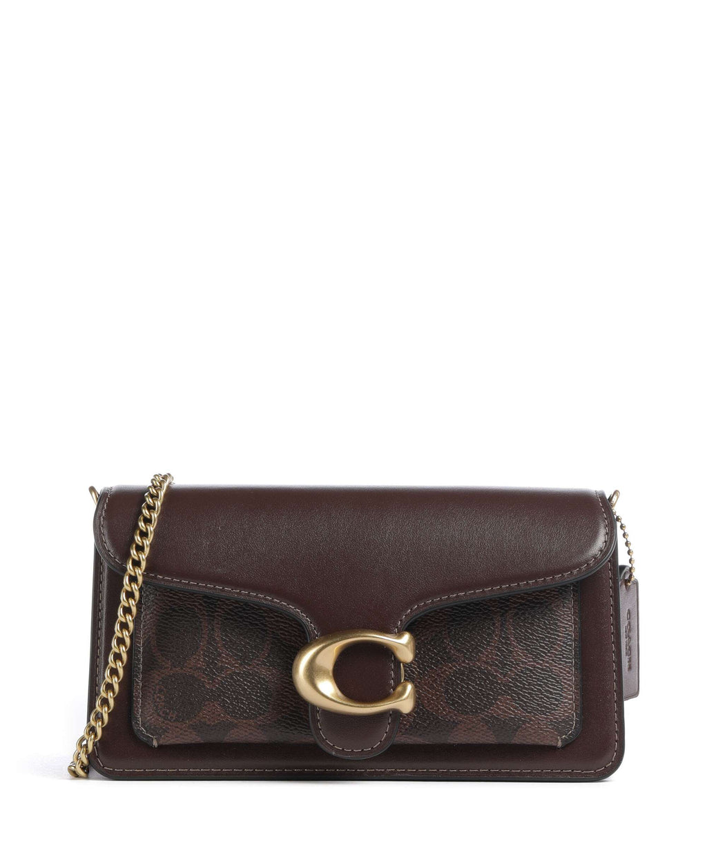 Coach Tabby Chain Signature 19 Crossbody bag maple