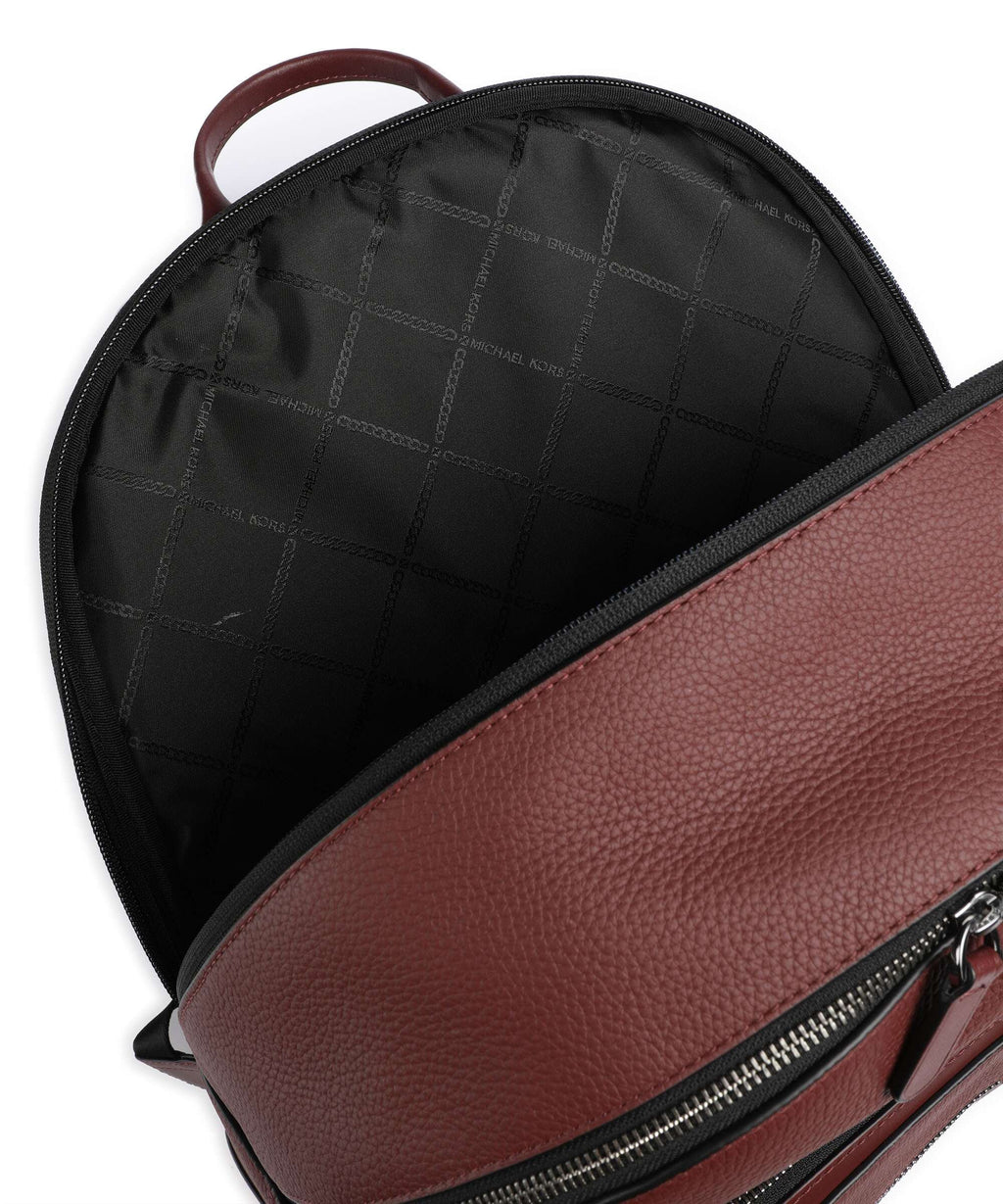 Michael Kors Hudson Backpack dark brandy