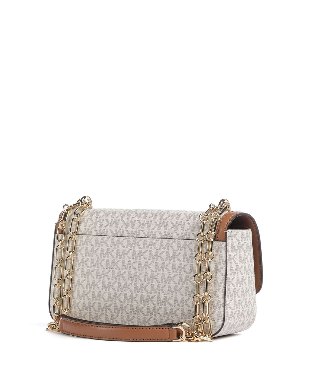 Michael Kors Tribeca Large Shoulder bag vanilla/acorn