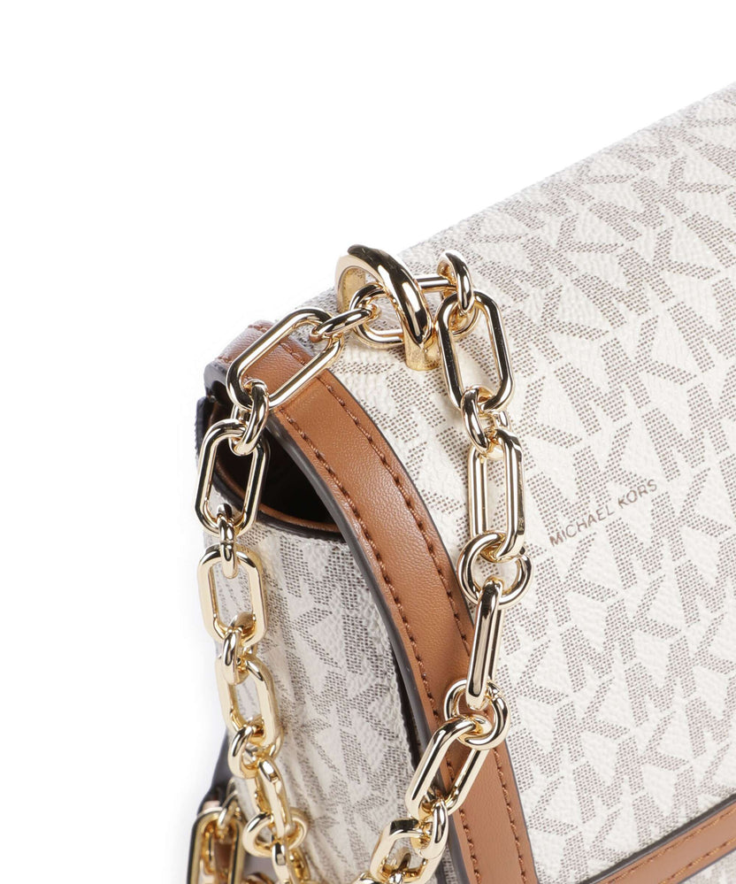 Michael Kors Tribeca Large Shoulder bag vanilla/acorn