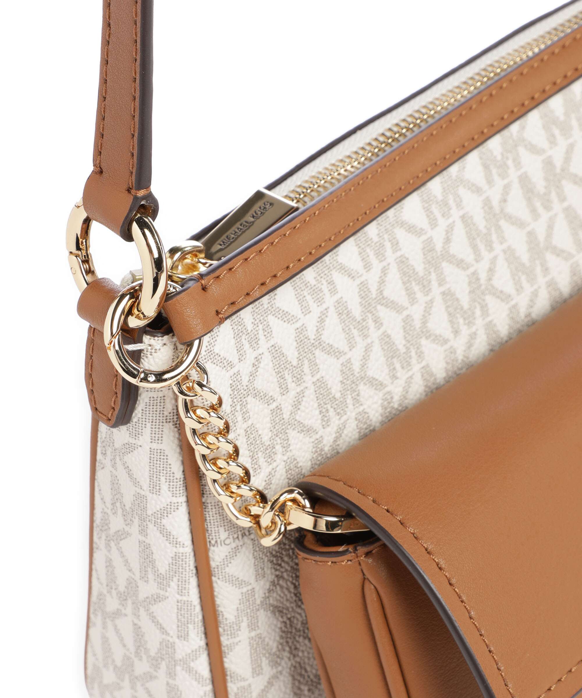 Michael Kors Bryant 5 in 1 Crossbody bag vanilla/acorn