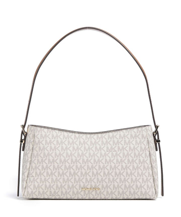 Michael Kors Moore Medium Torba na ramię vanilla/acorn