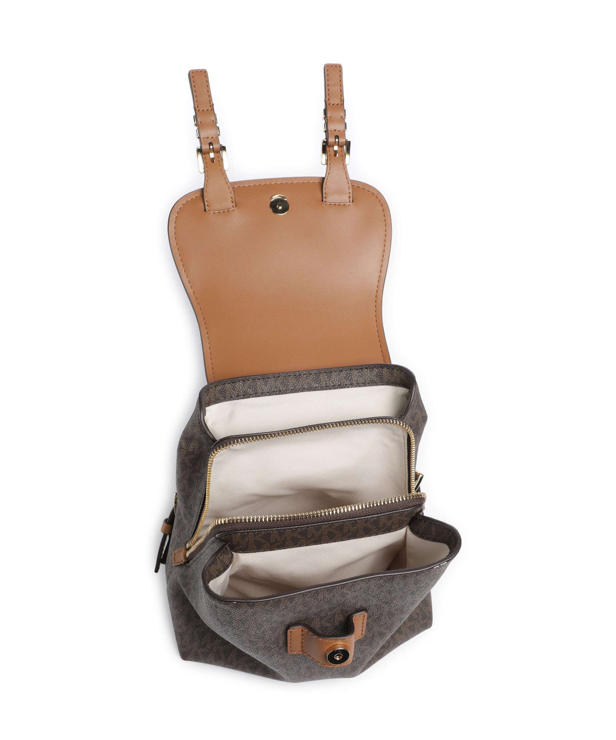Michael Kors Quinn XS Backpack bag brown/acorn