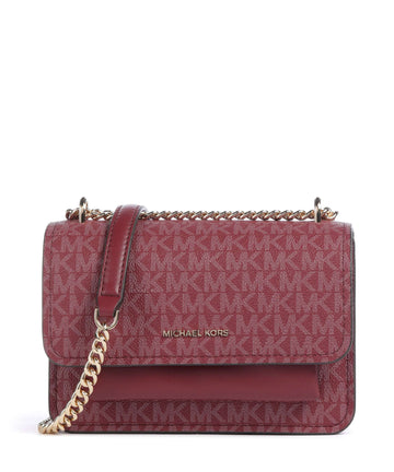 Michael Kors Claire Small Torba na ramię mulberry
