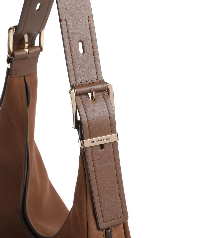 Michael Kors Nolita Large Hobo bag dark caramel