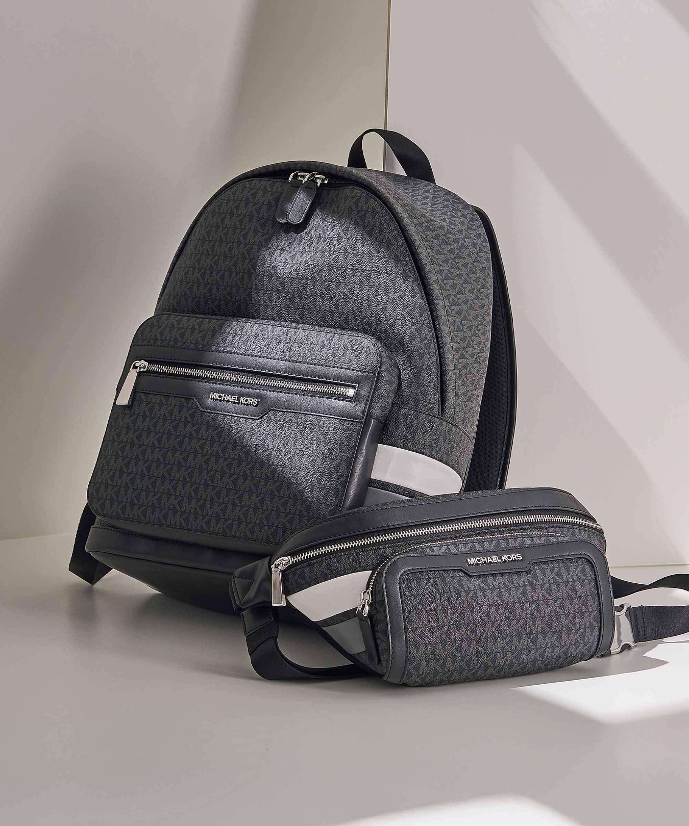 Michael Kors Malone Fanny pack storm