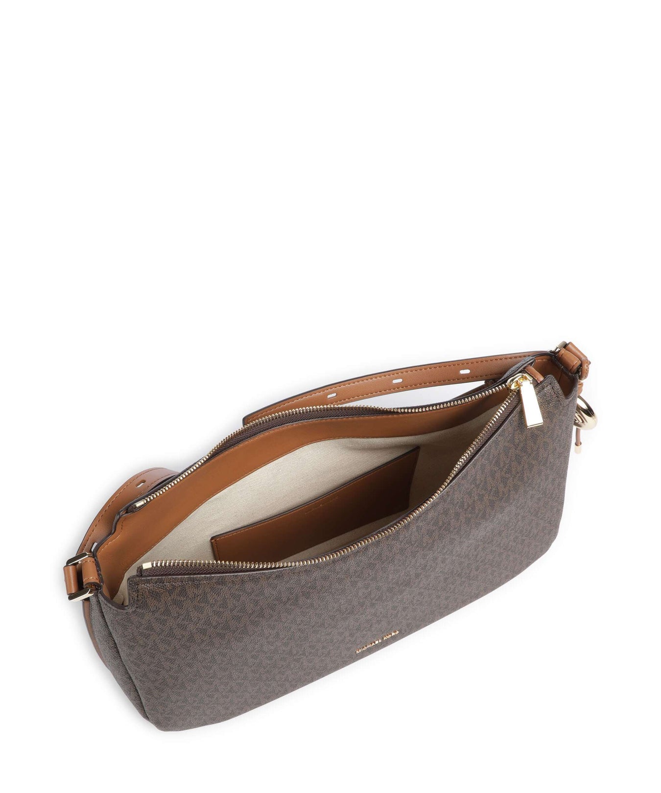 Michael Kors Nolita Medium Hobo bag brown/acorn