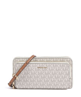 Michael Kors Jet Set Large Continental Torba przez ramię vanilla/acorn