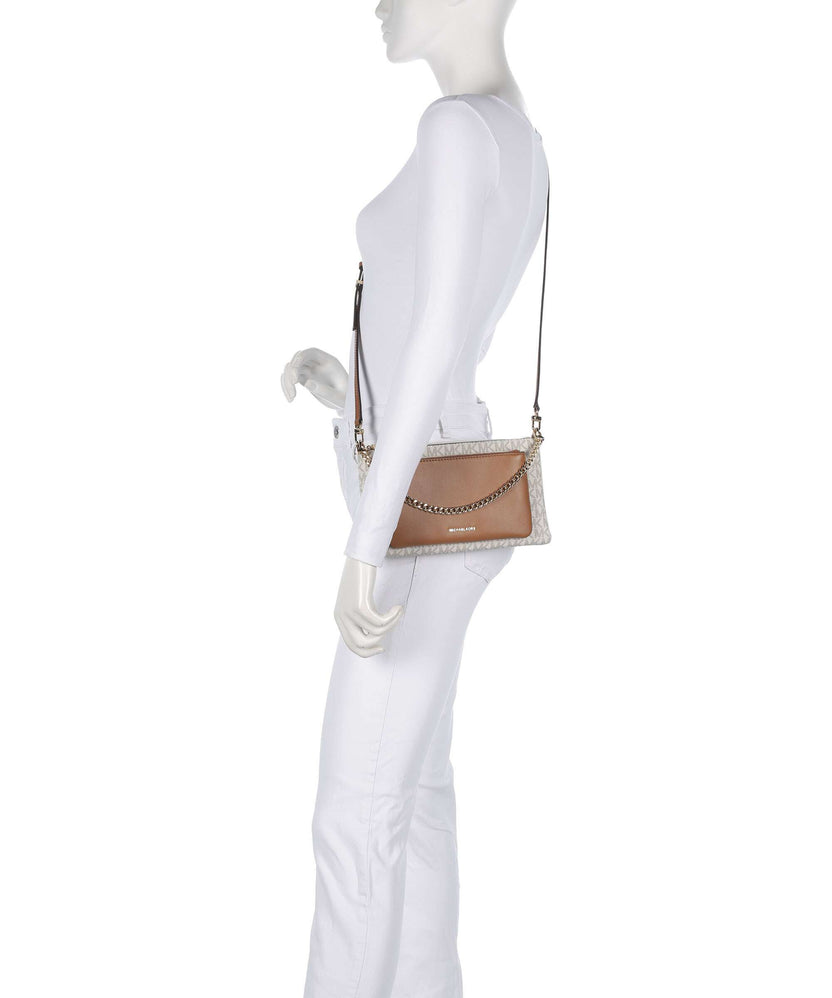 Michael Kors Jet Set Crossbody bag vanilla/acorn