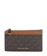 Michael Kors Jet Set Etui na karty kredytowe brown/acorn