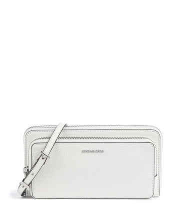 Michael Kors Jet Set Large Continental Torba przez ramię optic white