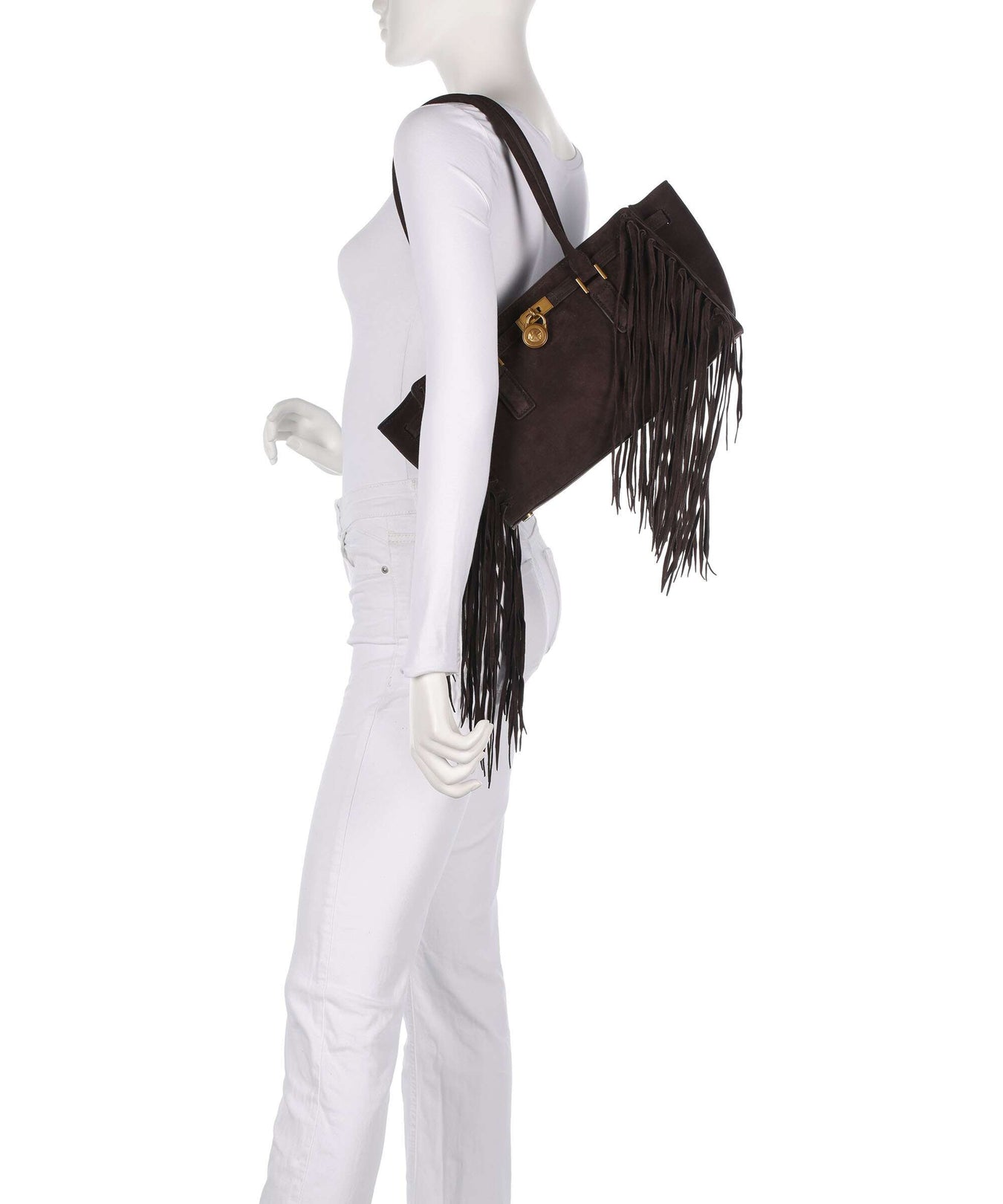 Michael Kors Hamilton Moderne Small Shoulder bag chocolate