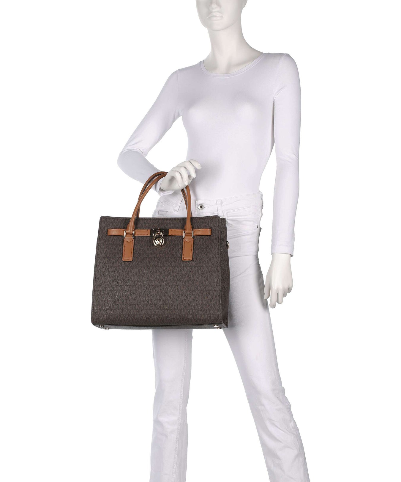 Michael Kors Hamilton Moderne Large Handbag brown/acorn