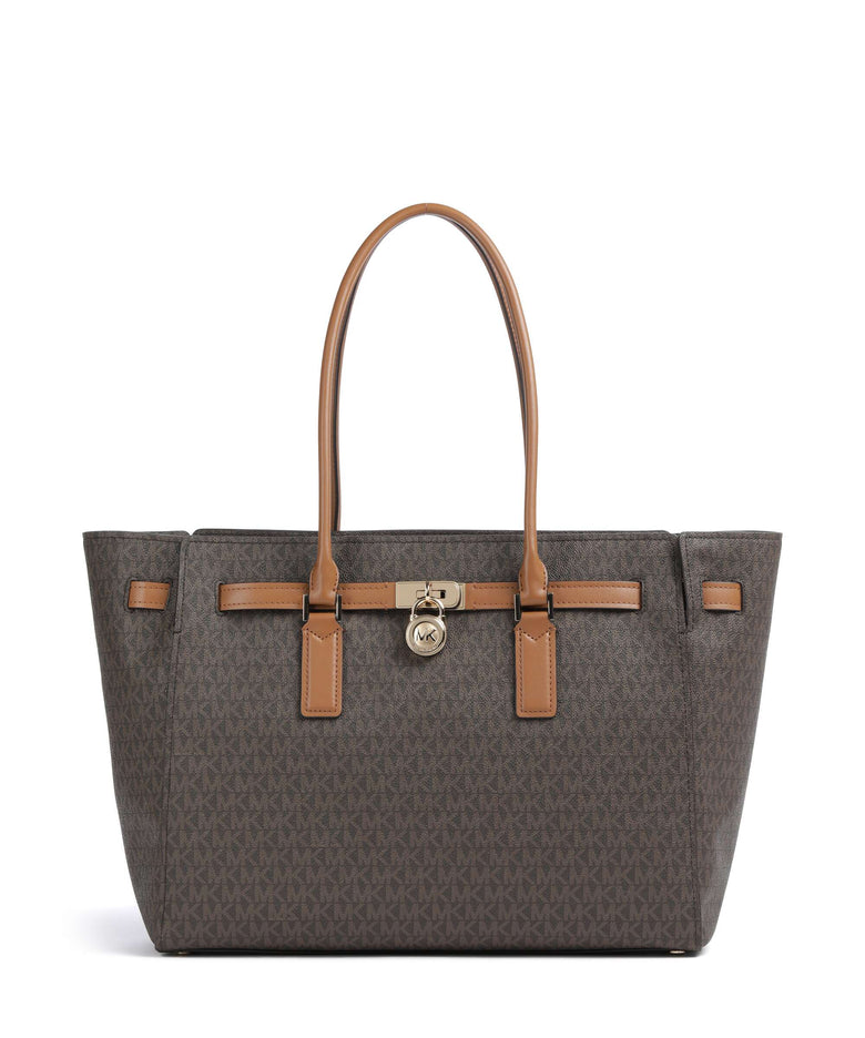 Michael Kors Hamilton Moderne Large Tote bag brown/acorn