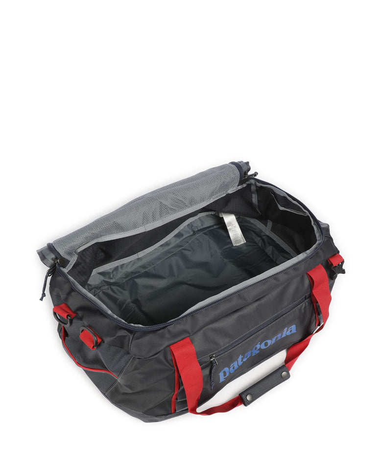 Patagonia Black Hole 40 Travel bag smolder blue w/amanita red